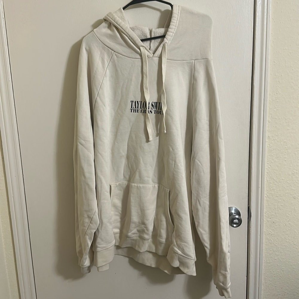 NWOT‎ Taylor Swift The Eras Tour Hoodie in Cream 3XL